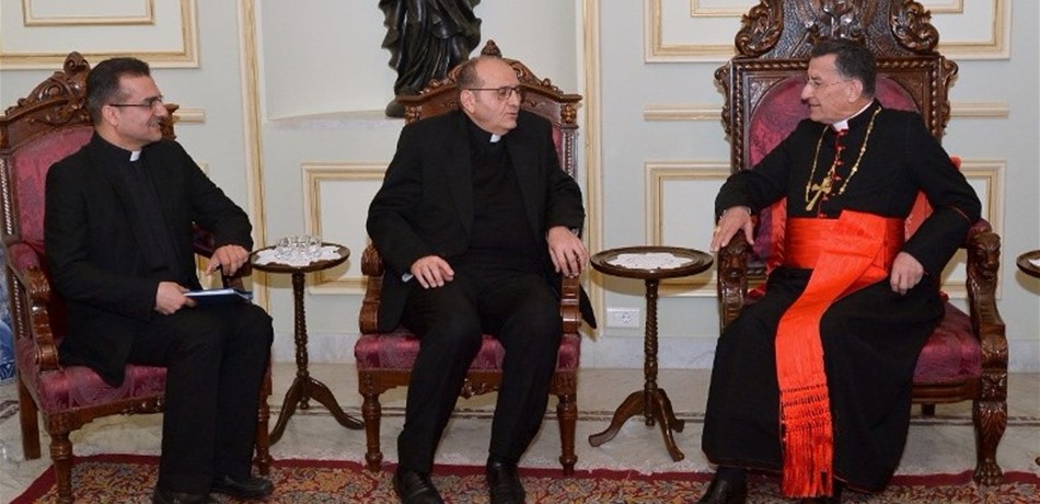 الراعي عرض مع زواره شؤونا إنتخابية وكنسية 