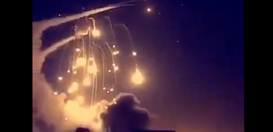 بالصورة: "الباتريوت السعودي" يعترض صاروخين بالستيين بالرياض