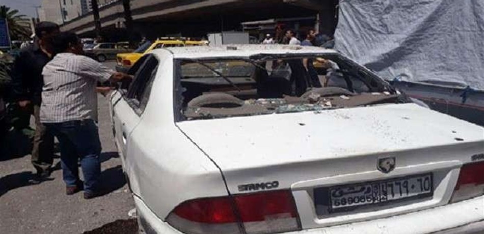جرحى بسقوط قذائف في منطقة المرجة وسط دمشق 