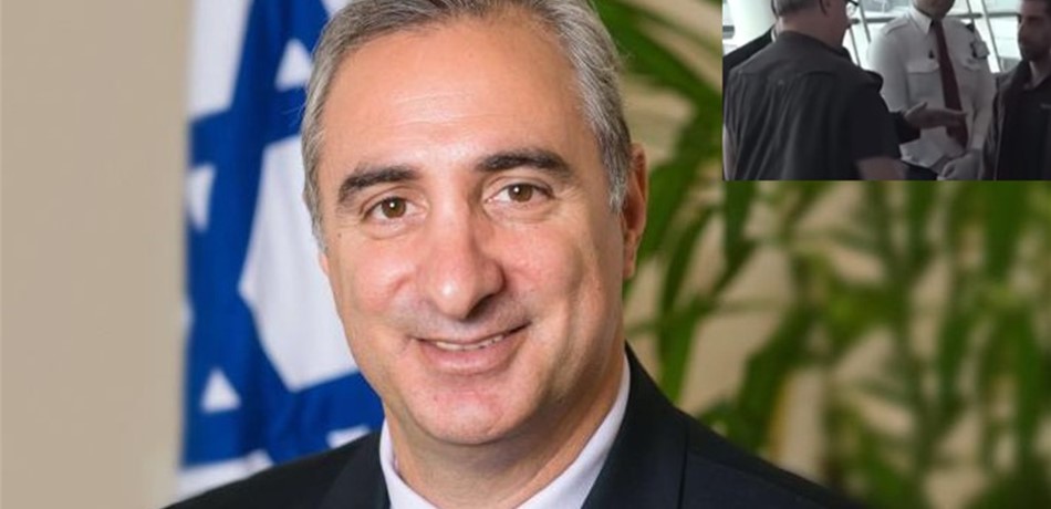 بالفيديو.. تركيا تنتقم: تفتيش السفير الإسرائيلي في المطار!