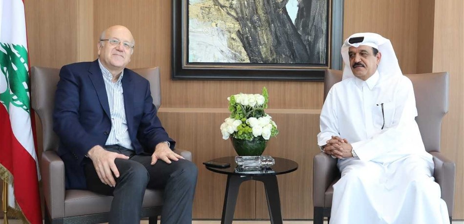 سفير قطر يهنىء ميقاتي بحلول رمضان ونتائج الإنتخابات