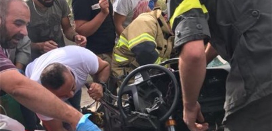 بالصور: حادث مروّع في ضهر البيدر.. قتيل و5 جرحى