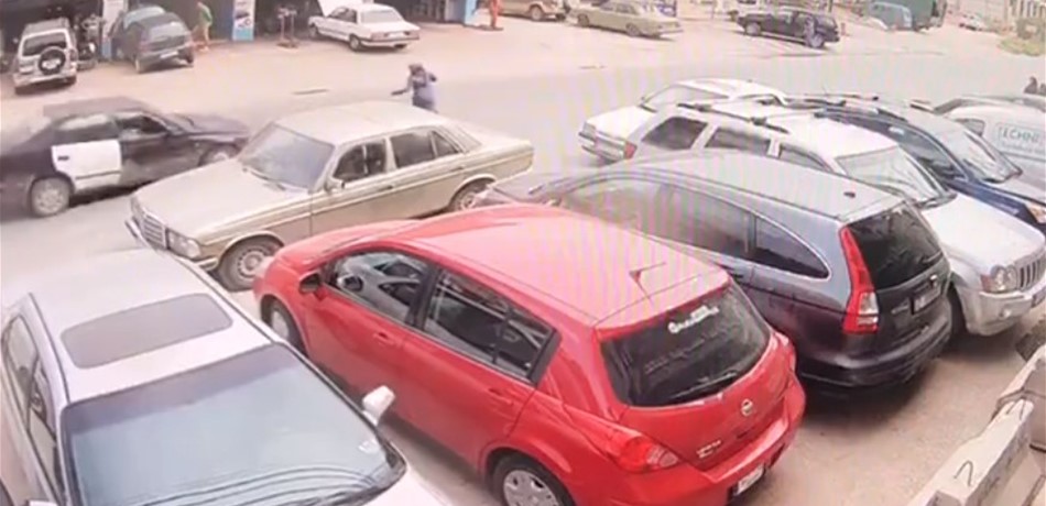 حادث صدم مروّع في بدنايل البقاعية
