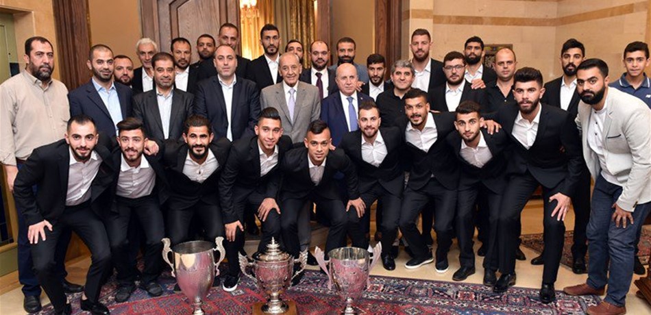 نادي العهد في عين التينة.. هذا ما قاله بري للاعبين