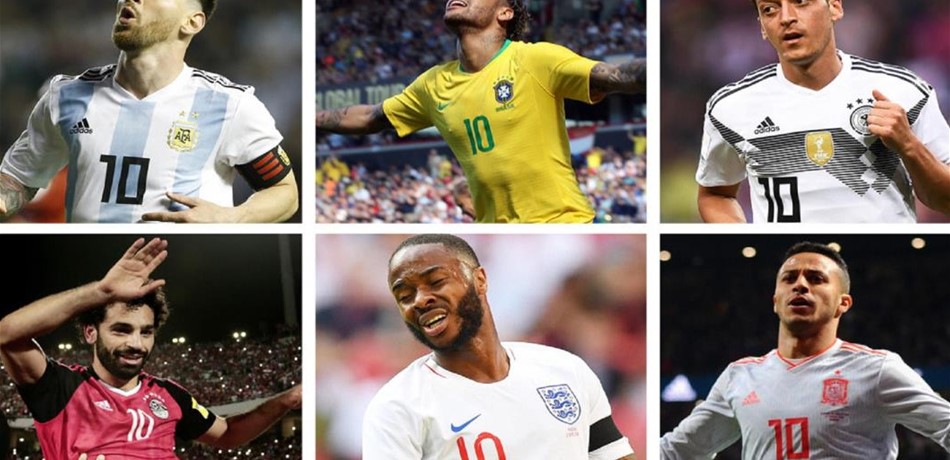 نجوم الرقم 10 في مونديال روسيا.. من الأفضل؟!