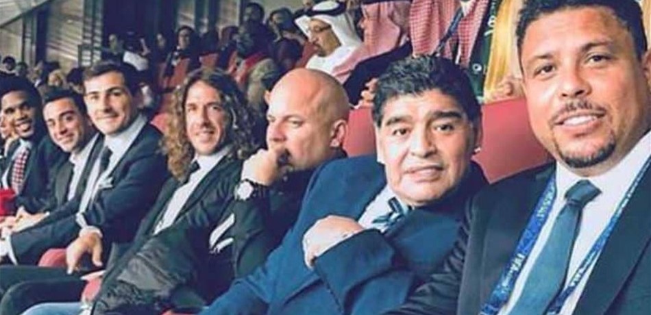 أساطير كرة القدم.. في صورة