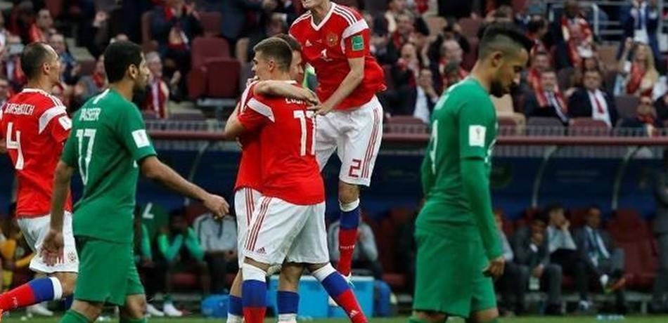 السعودية تثأر لخسارتها أمام روسيا في مونديال 2018