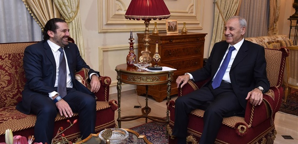 بري يستقبل الحريري في عين التينة