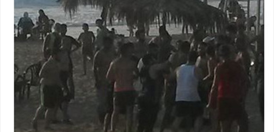 بالصورة: إشكال على مسبح صيدا الشعبي.. سقوط جريح والشرطة تتدخل