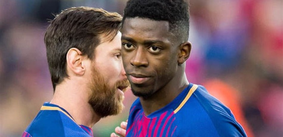ديمبيلي يعكّر احتفالات برشلونة.. تصرّفه مع ميسي أغضب الجمهور!