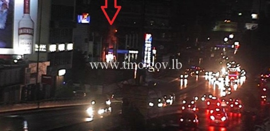 حريق في منطقة الدورة