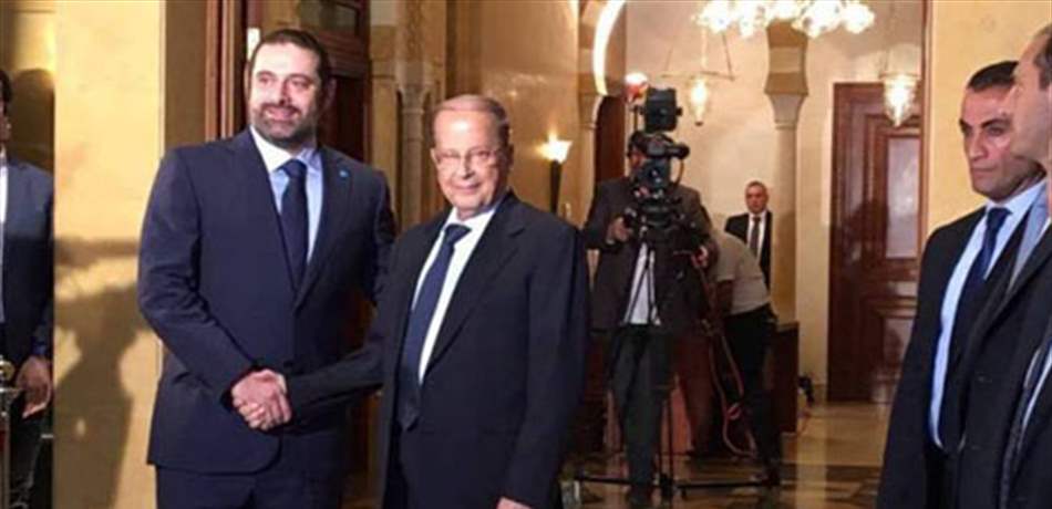 الحريري قد يحمل حصيلة مشاوراته إلى بعبدا