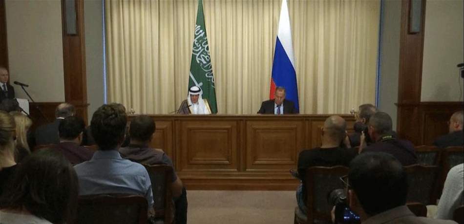 لافروف: مسلحو إدلب "خٌراج متقيح" يحتاج تطهيراً.. والجبير: لزيادة العقوبات على ايران