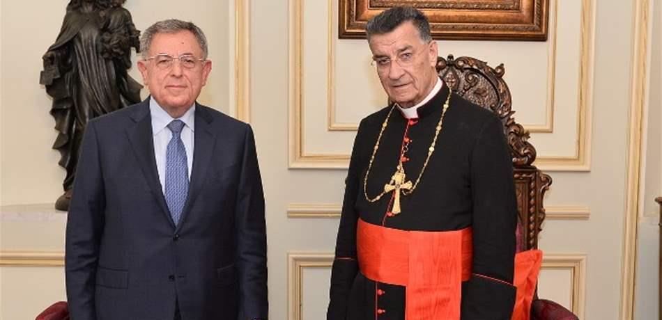 هذا ما أبلغه السنيورة للراعي ودفعه للقاء عون فوراً