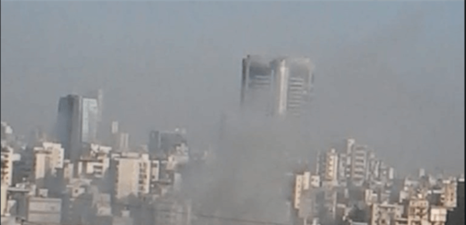 بالصور: قتيل و3 جرحى بانفجار خزان تنر في المكلس