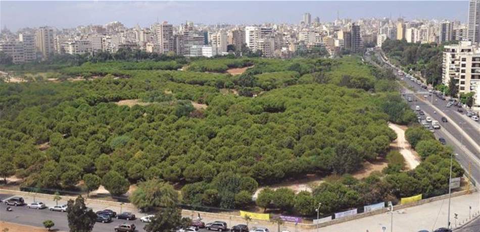 اعتصام امام حرش بيروت: لا للتعديات (بالفيديو)