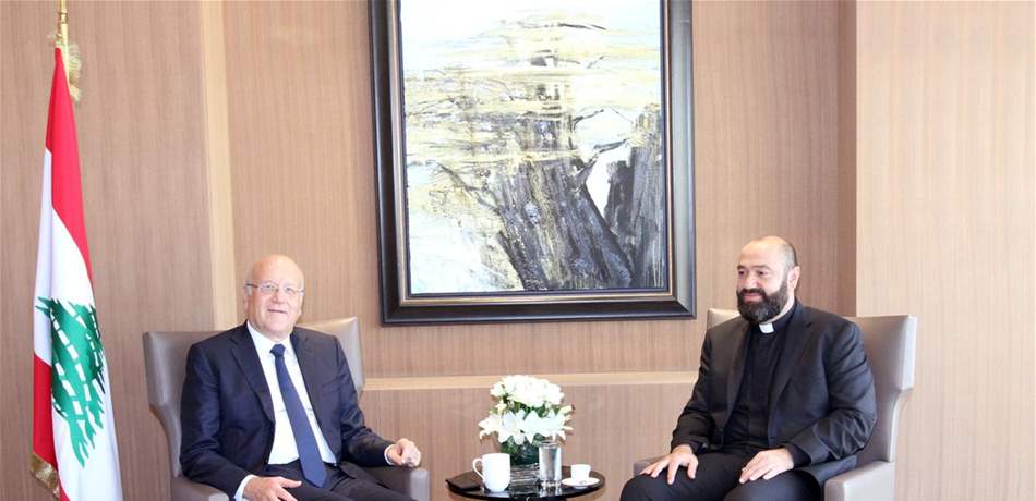 ميقاتي يلتقي وفد "سيدة اللويزة" ويبحث سبل تعزيز الحوار بين الأديان 