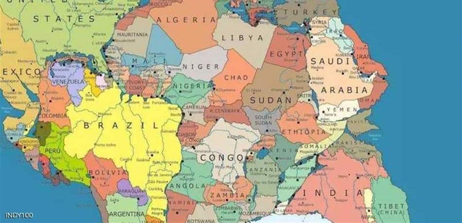 خريطة العالم قبل "الإنجراف القاري".. حين كانت أميركا ملتصقة بأفريقيا!
