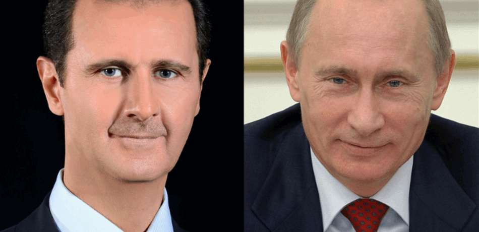 اتصالٌ هاتفي بين بوتين والأسد.. هذا ما ناقشاه 