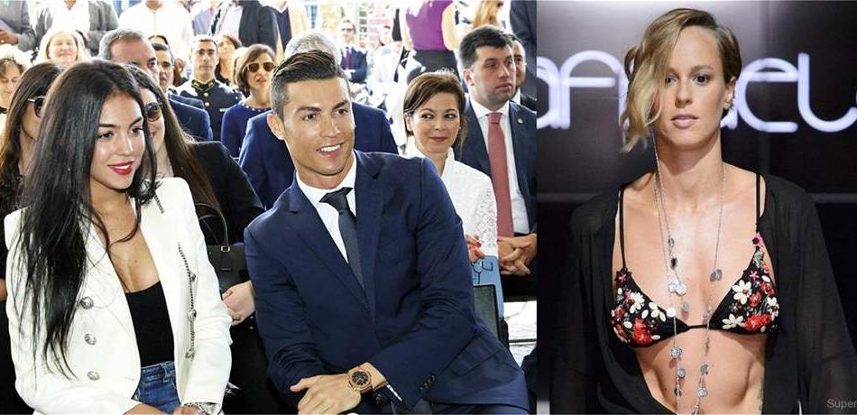 سبّاحة ايطالية تغازل رونالدو وتتجاهل صديقته جورجينا!