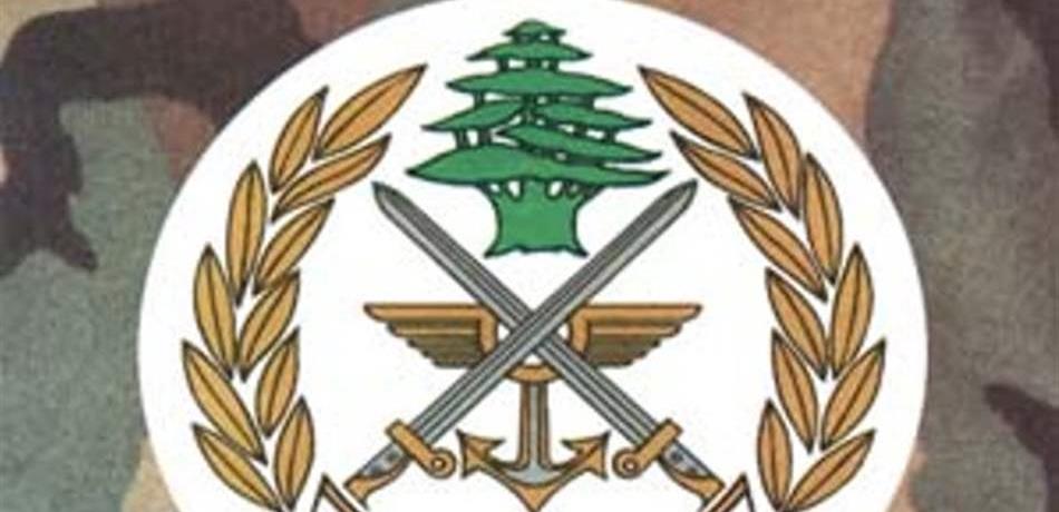 الجيش: استشهاد عسكري أثناء ملاحقة تاجر مخدرات في الهرمل