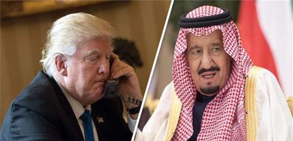 ترامب يتصل بالملك السعودي.. وهذا ما تركز حوله النقاش