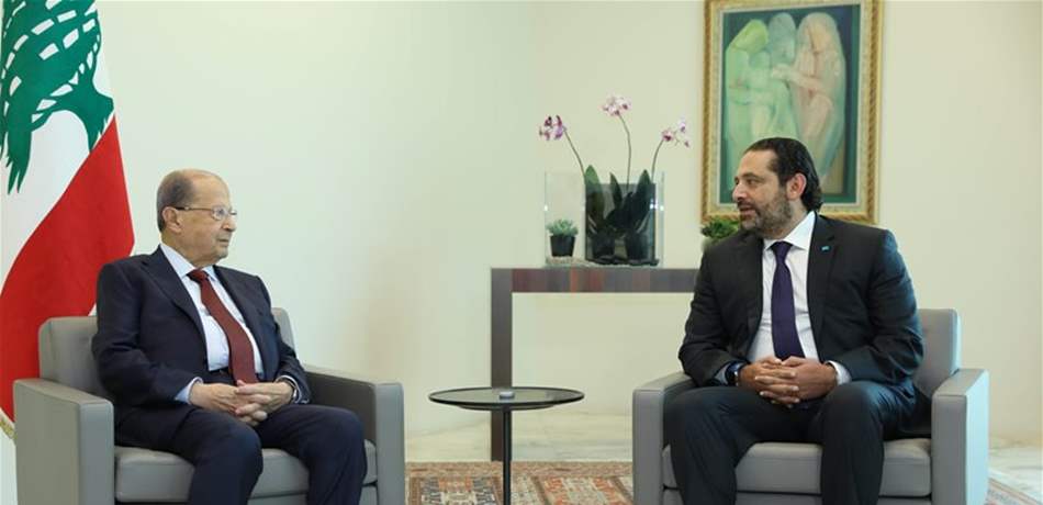 الحريري مغادراًُ بعبدا: أنا متفائل جدّاً