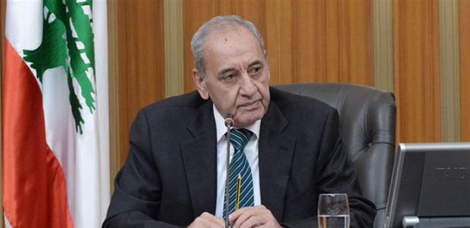 بري ابرق الى الرئيسين السوري والمصري مهنئا