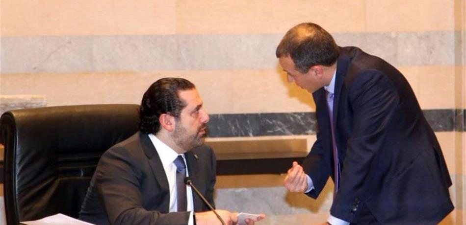 باسيل يرمي الكرة في ملعب الحريري