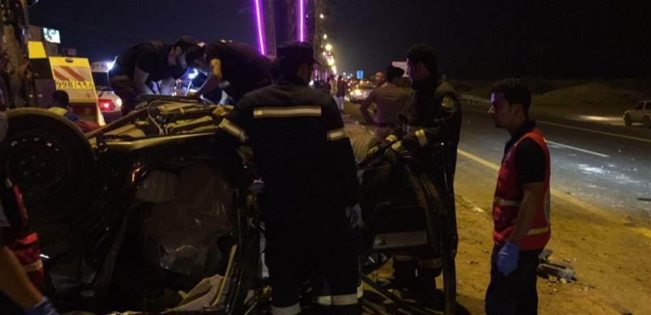 حادث مروّع يودي بحياة عائلة بأكملها في السعودية (صور)