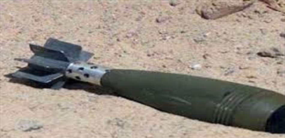 العثور على قذيفة هاون قديمة العهد في خراج كفرعقا