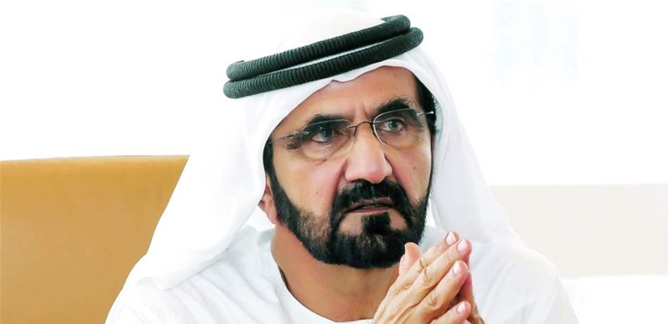 حاكم دبي يعلق على كلمة ولي العهد السعودي.. فماذا قال؟