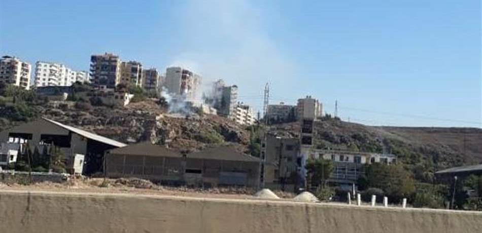 حريق في خراج بلدة راسمسقا - الكورة! (صورة) 
