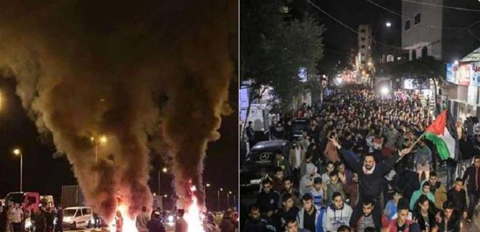 إسرائيليون في منطقة غلاف غزة يحتجون على وقف إطلاق النار