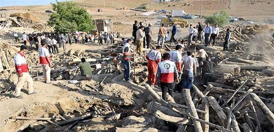 أكثر من 200 مصاب في زلزال ضرب شمال غرب إيران بقوّة 6.3 درجة