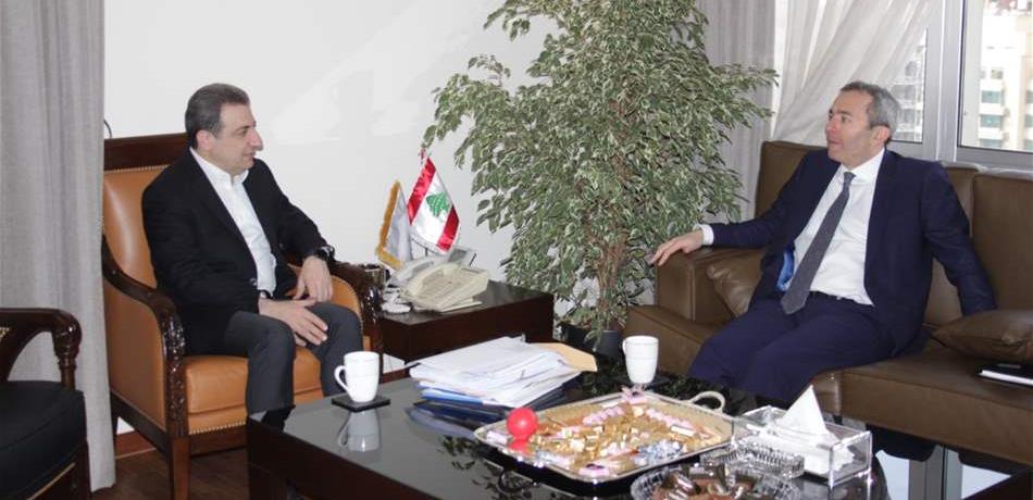أبو فاعور بحث مع رامبلينغ تعزيز التبادل بين لبنان وبريطانيا