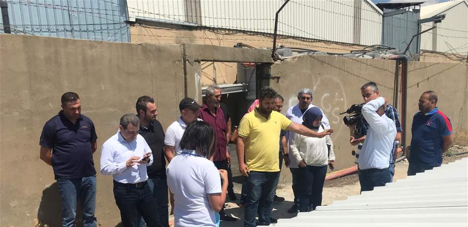  أبو فاعور أطلق حملة الكشف على مصانع على حوض الليطاني