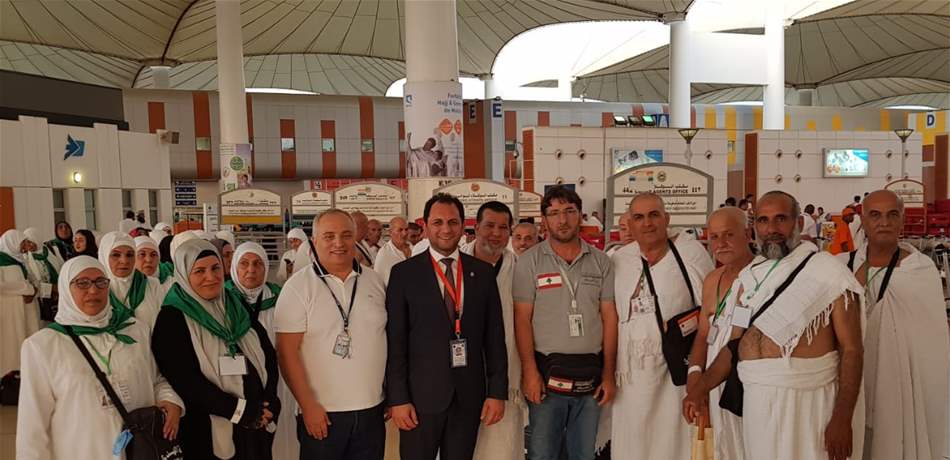 قنصل لبنان العام في جدة استقبل اولى طلائع الحجاج اللبنانيين