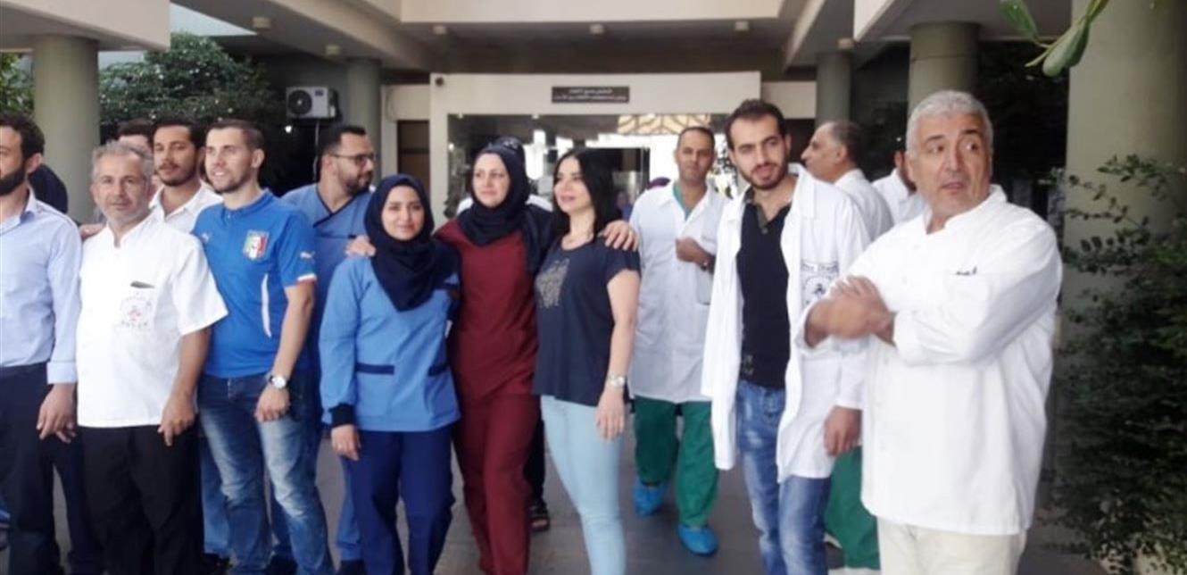 اعتصام للعاملين في مستشفى "نبيه بري الحكومي".. هذا ما طالبوا به! 
