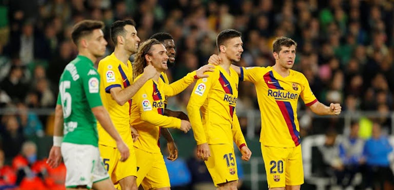 "برشلونة" ينجو من فخّ "بيتيس".. ويحافظ على فارق الـ 3 نقاط (فيديو) 