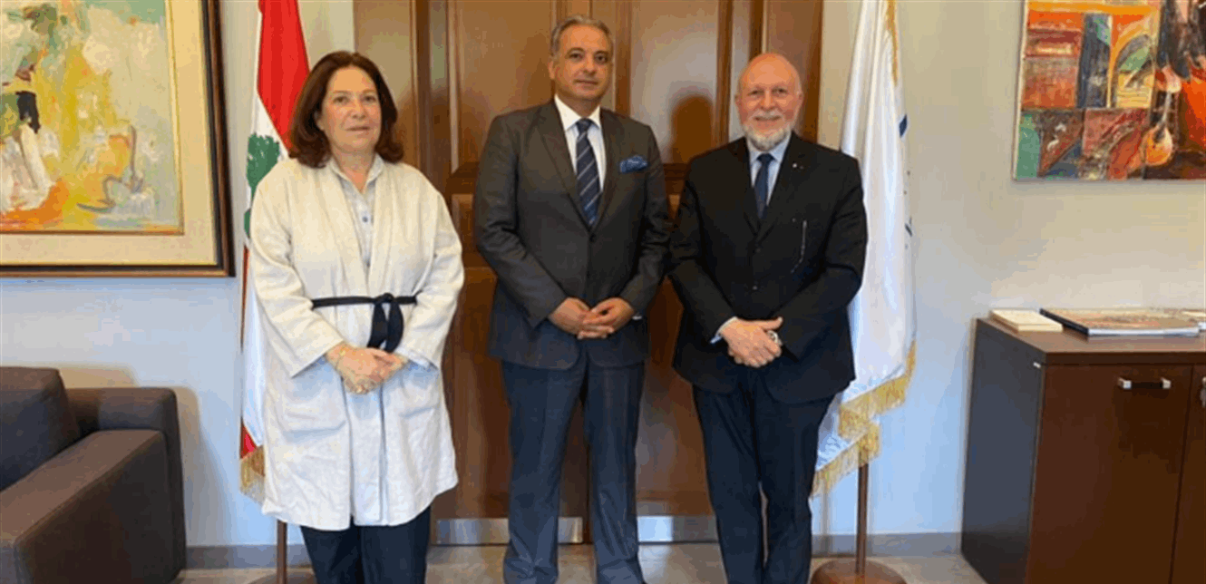 المرتضى عرض مع رئيسة لجنة مهرجانات بعلبك أحياء حفلات الصيف