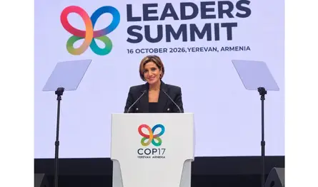 الزين ممثّلةً رئيس الجمهورية في قمة التنوّع البيولوجي في يريفان: استعادة النظم البيئية في صلب إعادة الإعمار 
