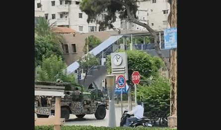 بالفيديو: انتشار للجيش في الضاحية الجنوبية وتسيير دوريات 