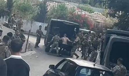 بعد تصريحاته الطائفيّة... فيديو للحظة توقيف مطلوب