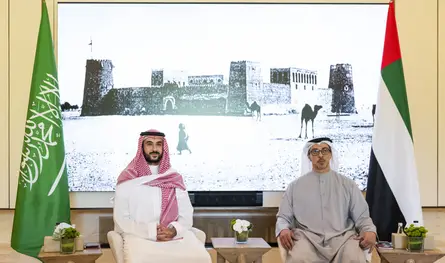  الأوضاع في المنطقة بين وزير الدفاع السعودي ونائب رئيس الإمارات