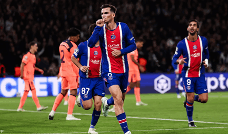 ضمن بطولة دوري الابطال.. باريس يقهر برشلونة وليفربول ينتفض