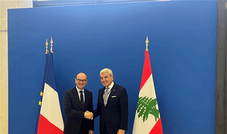  عيسى الخوري التقى نظيره الفرنسي.. بحث في تعزيز الشراكات الصناعية واستقطاب الاستثمارات إلى لبنان