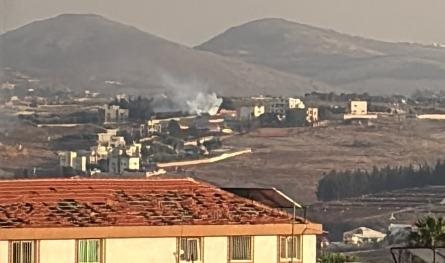 "لبنان 24": الجيش الإسرائيليّ يقوم بإحراق منازل في زوطر الشرقية