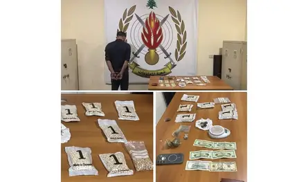 في هذه المنطقة... توقيف مروّج مخدّرات وضبط أكثر من 6500 حبّة كبتاغون
