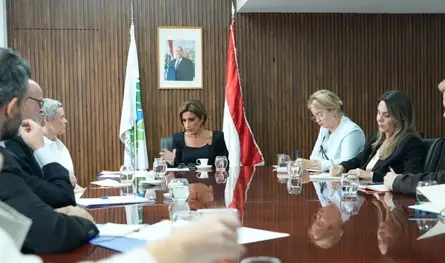 الزين أمام وفد أوروبي: نطالب بالدعم والتعويضات البيئية والمناخية